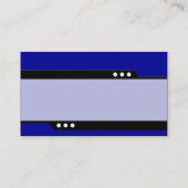 Carte De Visite Train à balles - bleu (000099) (Dos)