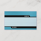 Carte De Visite Train à balles - Brossé de la texture bleue claire (Dos)
