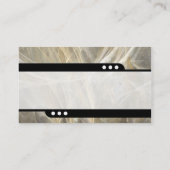 Carte De Visite Train à balles - Flamme fractale (Dos)