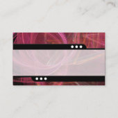 Carte De Visite Train à balles - Flamme fractale 02 (Dos)