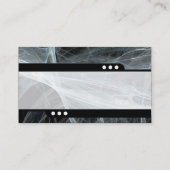 Carte De Visite Train à balles - Flamme fractale 03 (Dos)