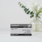 Carte De Visite Train à balles - Gris (666666) (Debout devant)