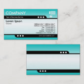 Carte De Visite Train à balles - Horizon Glow 01 (Devant / Derrière)