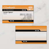 Carte De Visite Train à balles - Horizon Glow 02 (Devant / Derrière)