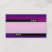 Carte De Visite Train à balles - Horizon Glow 08 (Dos)