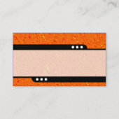 Carte De Visite Train à balles - Marmalade (Dos)
