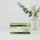 Carte De Visite Train à balles - Texture verte brossée (Debout devant)