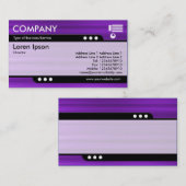 Carte De Visite Train à balles - Texture violette broyée (Devant / Derrière)