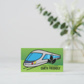 Carte De Visite Train à grande vitesse (Debout devant)