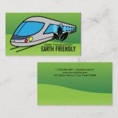 Carte De Visite Train à grande vitesse (Devant / Derrière)