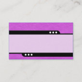 Carte De Visite Train à puce - Magenta Crinkled Paper Texture (Dos)