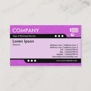 Carte De Visite Train à puce - Magenta Crinkled Paper Texture