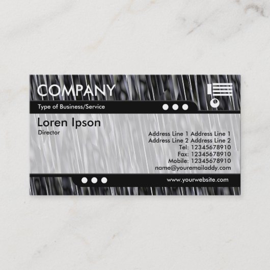 Carte De Visite Train à puce - Space Rock (Devant)