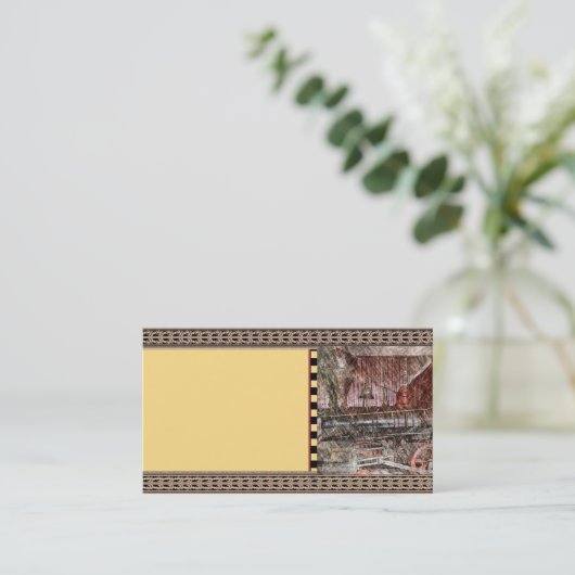 Carte De Visite Train antique (Debout devant)