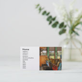 Carte De Visite Train - Contrôles - Dans la tour de signalisation  (Debout devant)