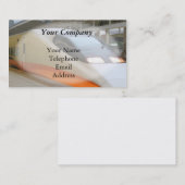 Carte De Visite Train de balle à grande vitesse de Shinkansen (Devant / Derrière)