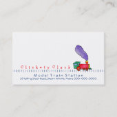 Carte De Visite Train de Choo Choo (Devant)