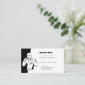 Carte De Visite Train dur | Formateur de boxe (Debout devant)