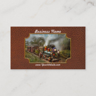 Carte De Visite Train - Le Chemin de Fer Céleste 1896
