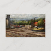 Carte De Visite Train - le cimetière de train (Dos)