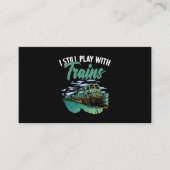 Carte De Visite Train Locomotive Engins Fans ferroviaires pour tra (Devant)