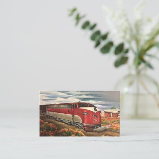 Carte De Visite Train MKT (Debout devant)