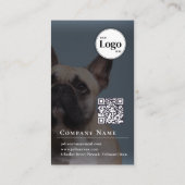 Carte De Visite Trainer chien de couverture de magazine moderne Si (Dos)