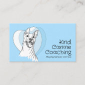 Carte De Visite Trainer de chien mignon Whimsical (Devant)