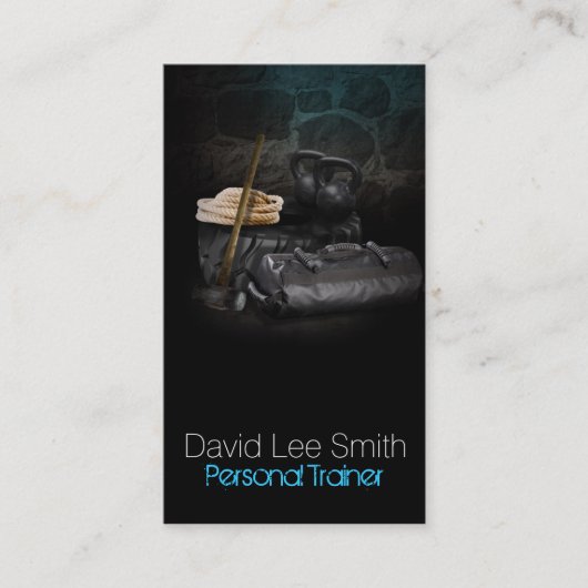 Carte De Visite Trainer personnel (Devant)