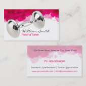 Carte De Visite Trainer personnel (Devant / Derrière)