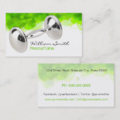 Carte De Visite Trainer personnel (Devant / Derrière)