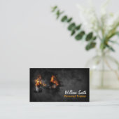 Carte De Visite Trainer personnel Business card (Debout devant)