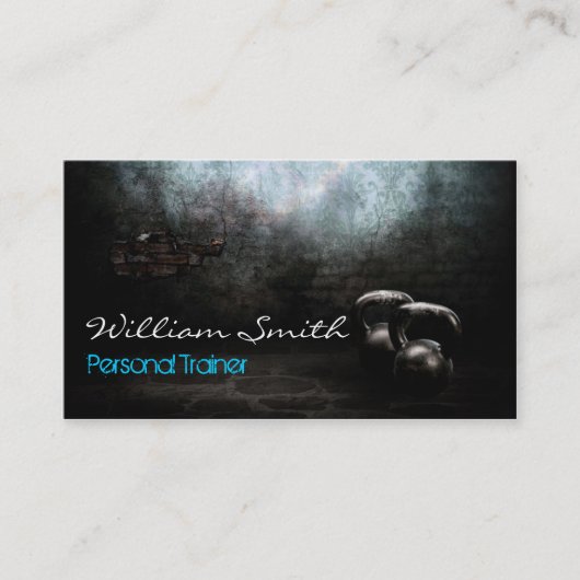 Carte De Visite Trainer personnel Business card (Devant)