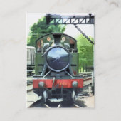 CARTE DE VISITE TRAINS À VAPEUR (Devant)