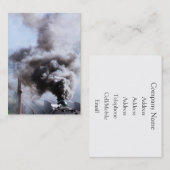 CARTE DE VISITE TRAINS À VAPEUR (Devant / Derrière)