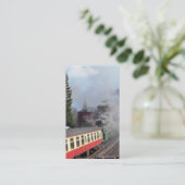 CARTE DE VISITE TRAINS À VAPEUR (Debout devant)
