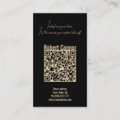 Carte De Visite Traitement de kératine lisse et brillant style che (Dos)