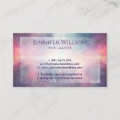 Carte De Visite Traitement de l'énergie - Reiki - Infinité (Dos)