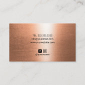 Carte De Visite Traitement des mains et du coeur Traitement des ma (Dos)