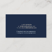 Carte De Visite Traitement des mains - Traitement de l'énergie - R (Dos)