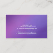 Carte De Visite Traitement des mains - Traitement de l'énergie - R (Dos)