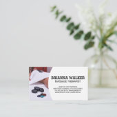 Carte De Visite Traitement spa | Massage (Debout devant)