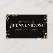 Carte De Visite Trajeta de bienvenida (Devant)