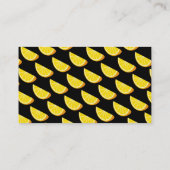 Carte De Visite tranche orange (Dos)