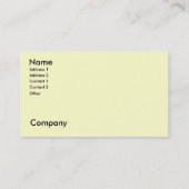 Carte De Visite Tranches de fromage (Dos)