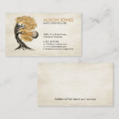 Carte De Visite Transformation éternelle - Bonsai Butterfly Spirit (Devant / Derrière)