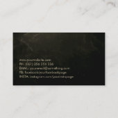 Carte De Visite Transformation éternelle - Bonsai Butterfly Spirit (Dos)