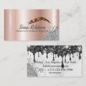 Carte De Visite Transformer la recherche avec maquillage permanent (Devant / Derrière)