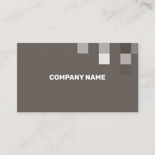 Carte De Visite Transparence Brown fine (Devant)