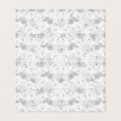 Carte De Visite Transparent Grid Overlay – Editable PNG Texture (Extérieur déplié)